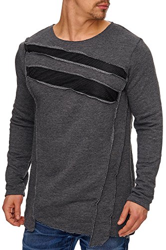 Tazzio - Sweat-Shirt - Homme - Gris - Small