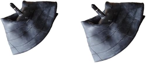 Paquete de 2 tubos interiores de neumáticos traseros para cortacésped de 18 x 8.5 x 8 x 8 TR13 vástago recto