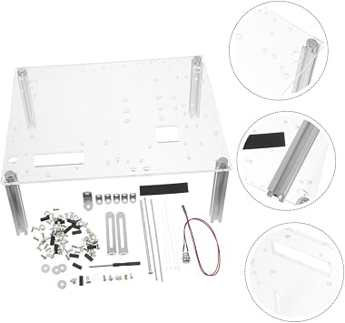 Open Air Motherboard Bracket, Aluminum Alloy Acrylic Iron