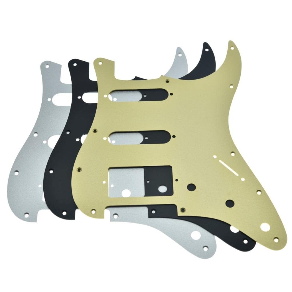 Pickguard Strato Alluminio SSS Adatto A Fender Stratocaster USA - Foto 3