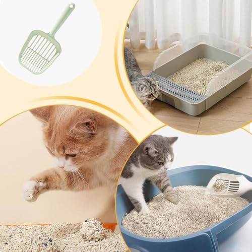 Generisch Katzentoilette-Sieb, Großes Sieb Mit Langem Griff – Heimtierbedarf, Katzenstreu-Auffangbehälter, Breites Netz, Großer Kätzchen-Kotheber, Boxschaufel Für Katzen, Kätzchen, Haustiere