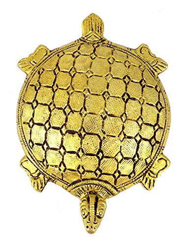 ASHIRWAD Schildkröten-Figur aus Messing, für Vastu und Heimdekoration Cover