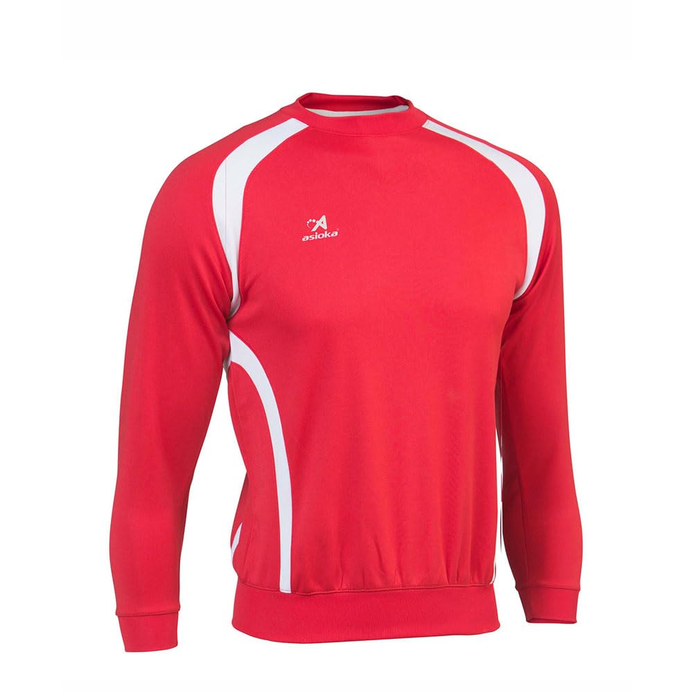 Asioka 82/10 Sweatshirt, Unisex Adult, unisex-adult, Sweatshirt, 82/10 ROJO M, red, M