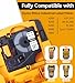 Rhino 4200 Label Maker Heat Shrink Tube Aonomi 18051 a18051 Replace for DYMO 18051 1/4