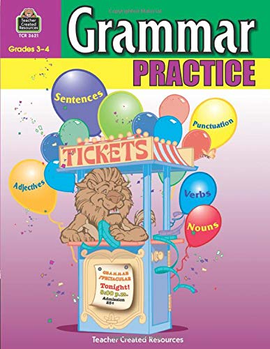 Grammar Practice, Grades 3-4