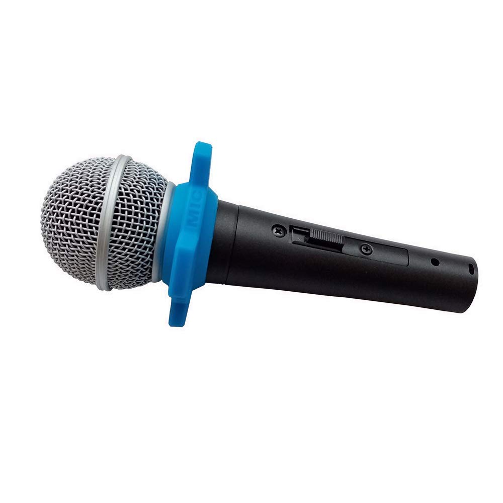 Ikapok 2 Pack Microphone Anti Roll Silicone for Shure BETA 58A Dynamic Vocal Microphones