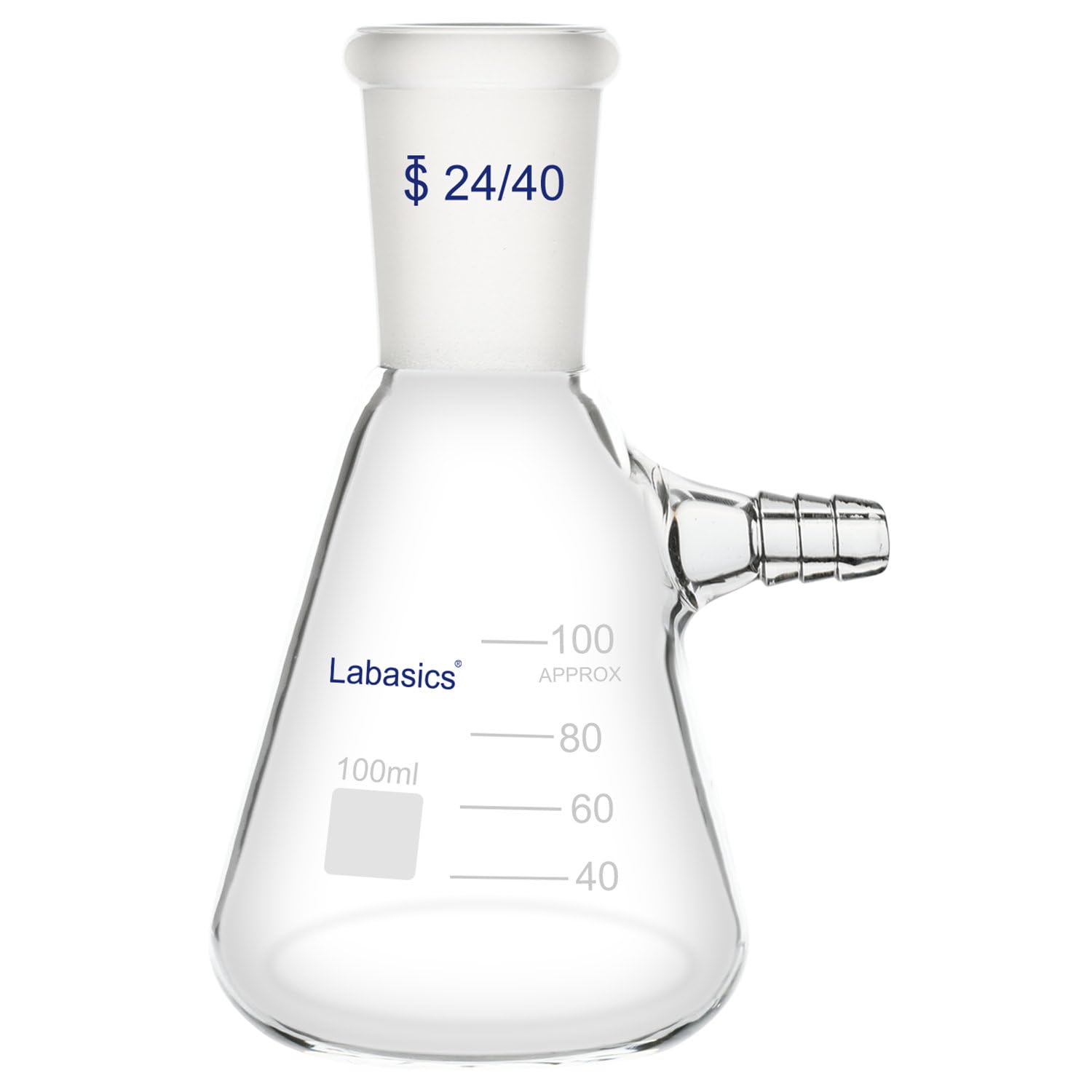 Labasics 1000ml Filtering Flask - Borosilicate Glass -9 Labasics 1000ml Filtering Flask - Borosilicate Glass -9