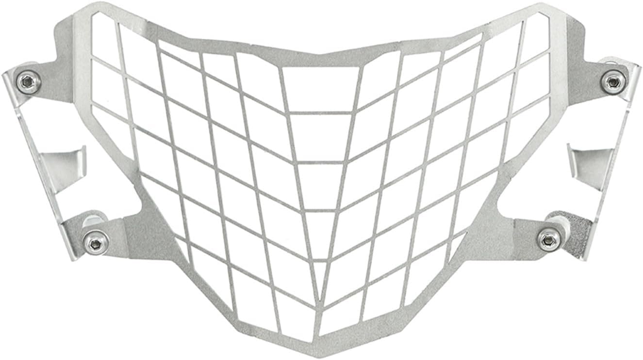 LGCRYP Motorcycle Headlight Guard Protector Protector Grille Cover Protection Compatible with BMW G310GS G310 GS G 310 GS GS310 2017 2018-2022 2023 (Color : G310GS Logo BK)
