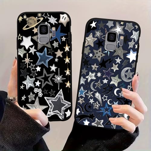 Coque Samsung S9 antichoc en silicone lot de 2 design Y2K fille
