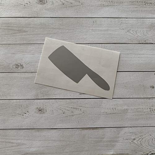 Knives Butcher Knife Decal | Butcher Knife Sticker | Knife Decal | Knife Vinyl Decal | Knife Sticker | Chef Decal | Cook Decal | Kitchen Decal