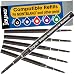 Jaymo - 6 - Black Montblanc Compatible Ballpoint Pen Refills - Smooth Writing German Ink with Medium .7 mm Tip - Compare to Montblanc Mystery Black 105150/116190/MB35093