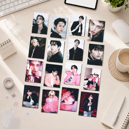 Image of SKZ Photocards Pack of 16 (8 x 11 cm) | Stray Kids Posters | Pinterest Wall Posters | K-Pop Posters | K-Pop | Wall Prints for Room | For Gifting | For Birthday | For STAYs (Pack of 16)