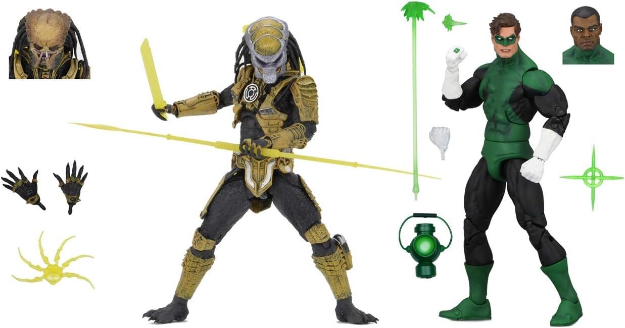 Amazon.com: NECA 2019 NYCC Exclusive DC vs Dark Horse - Sinestro