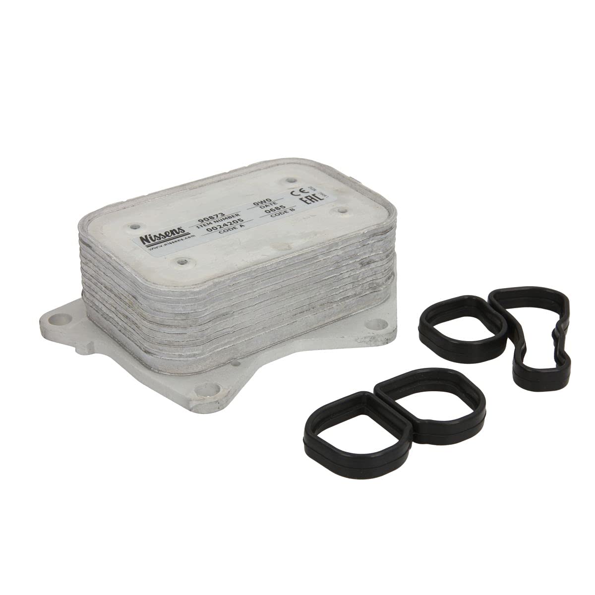 90873 NISSENS OIL COOLER, ENGINE OIL FOR MERCEDES-BENZ