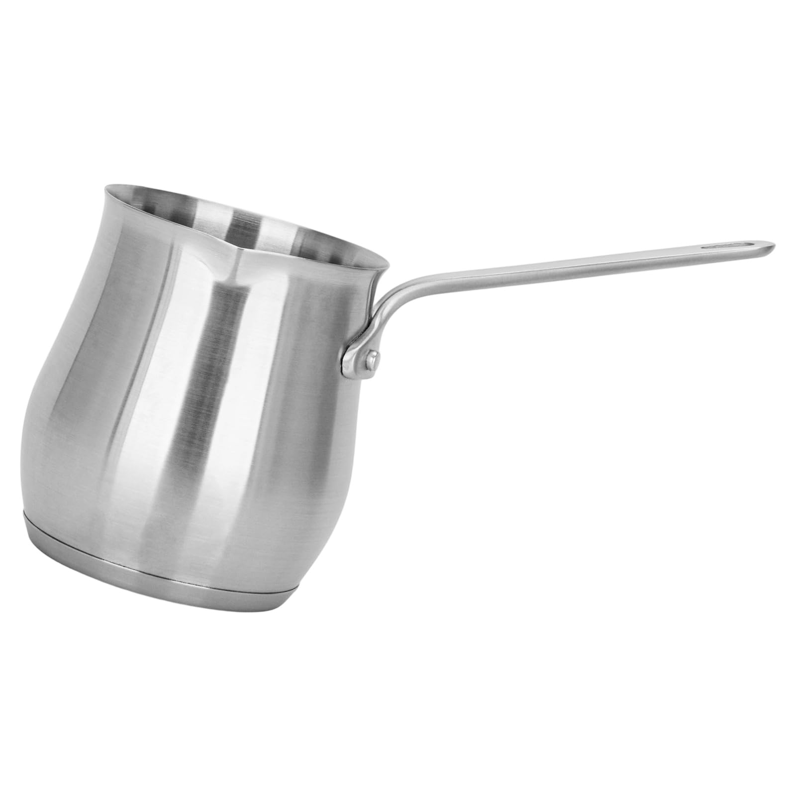 Elnwnnkc Coffee Pots Stainless Steels Construction Milk Warmer Coffee Maker Compatibles with Multiple Stovetops Pots Stainless Steels