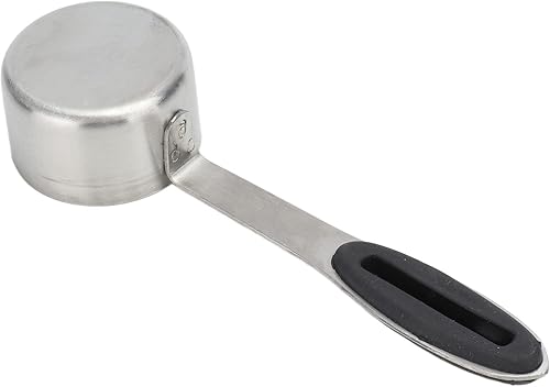 Miniatura 7 de Cuchara medidora de café de 1.0 fl oz, taza medidora de acero inoxidable de 18 de gran capacidad, cucharadas de medición de utensilios de cocina,