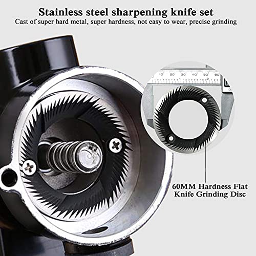 SXLCKJ Elektrische Burr Mill Kaffeemühle Einstellbare Kaffeebohnenpulvermahlmaschine mit 8 Grind Setti (Crusher… – Bild 5