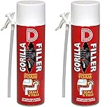 [2X 500ml] Expanding Foam Filler Waterproof Gorilla Filler