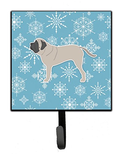 Winter Snowflake English Mastiff Leash or Key Holder