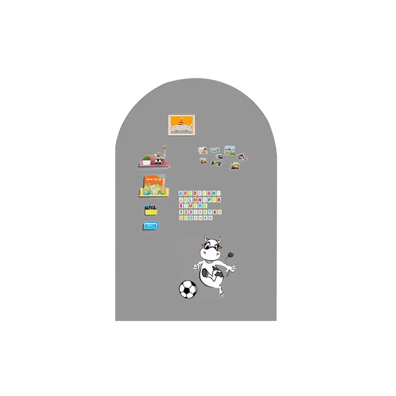 Adesivo da parete educativo per lavagna magnetica 40x32 pollici per la creatività dei bambini e l ' area educativo per l ' apprendimento domestico