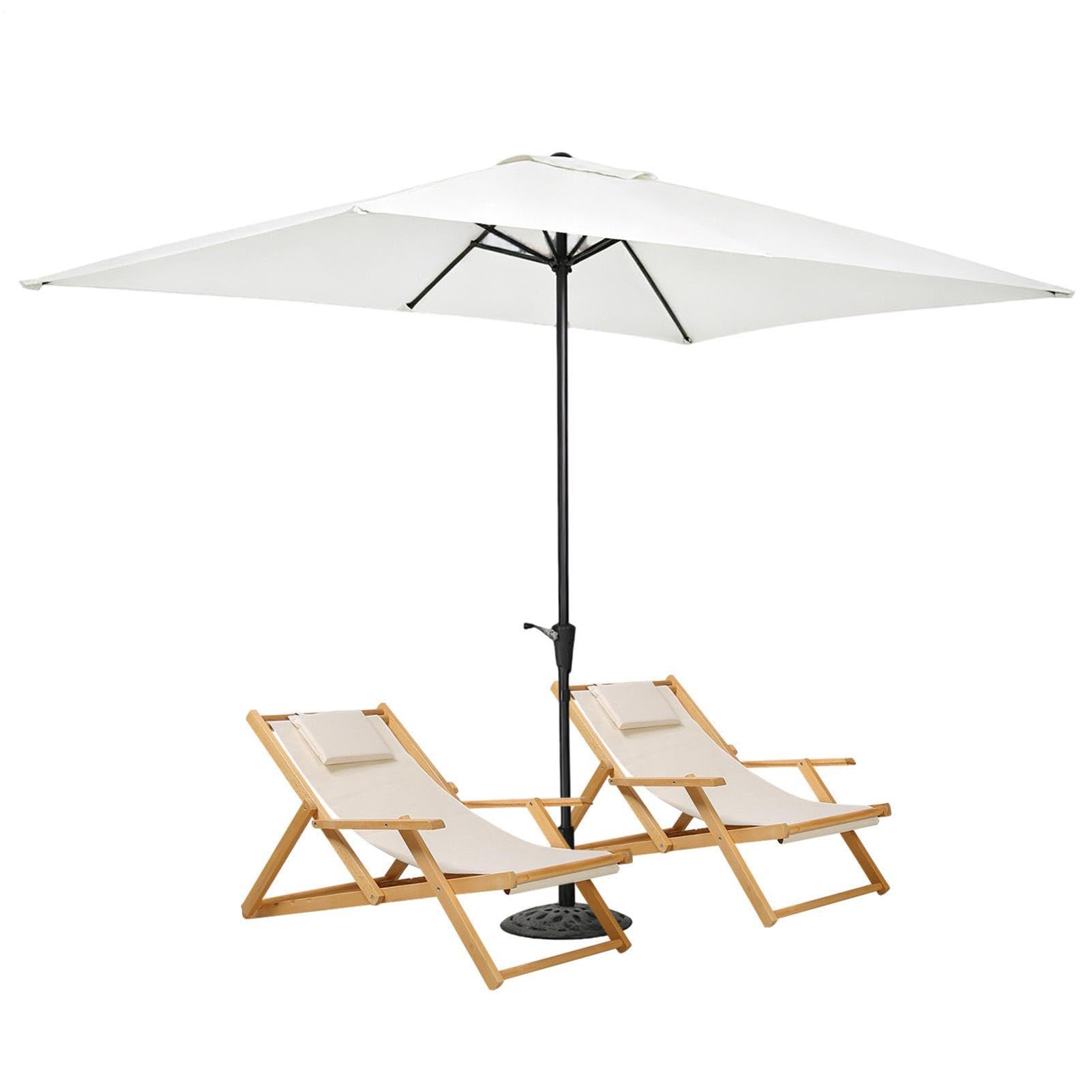 Wymienny Na Parasol 200 x 300 cm Odporny Na UV I Wodoodporny