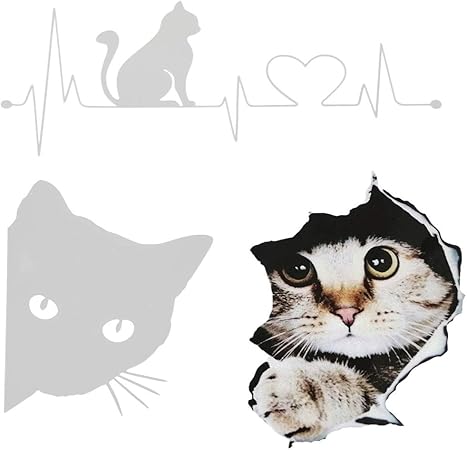 Amazon Morytrade 車 反射 ステッカー 猫 ネコ リフレクト シール 自働車 ドレスアップ 白 3種類 白 3種類 ステッカー デカール 車 バイク Amazon Morytrade 車 反射 ステッカー 猫 ネコ リフレクト シール 自働車 ドレスアップ 白 3種類 白 3種類 ステッカー デカール 車 バイク