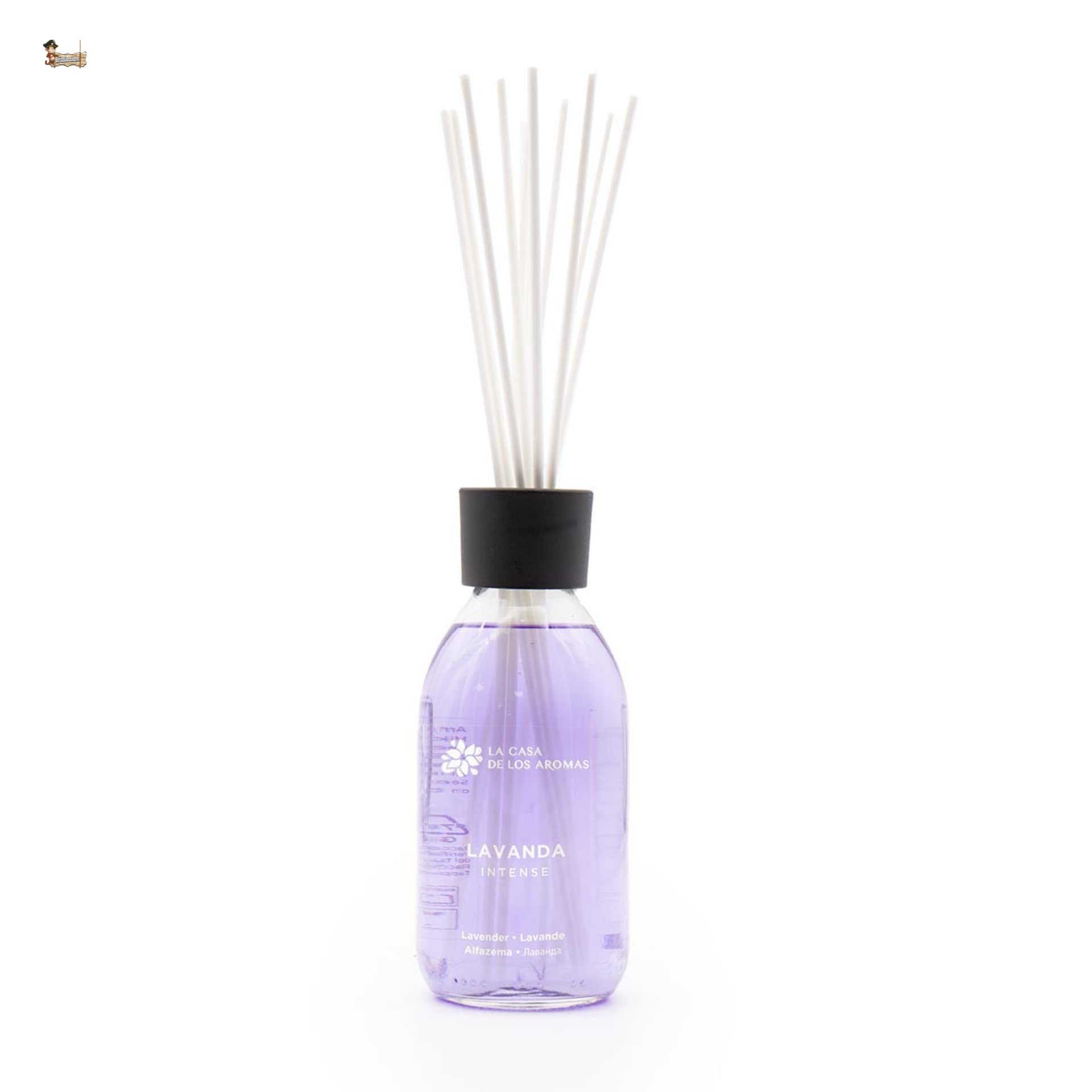 BricoLoco.com. Lufterfrischer, intensiver Lavendel, bequemer und sicherer als Kerzen, Lufterfrischer für Zuhause, Zimmer, Mikado (6)
