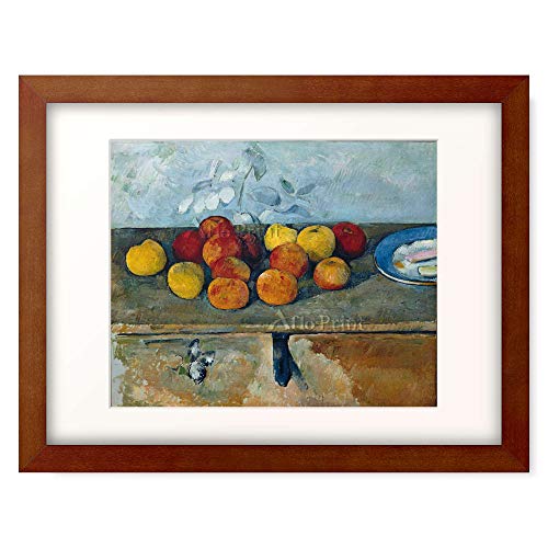 �|�[���E�Z�U���k Paul Cezanne �u�ь�ƃr�X�P�b�g(�����S�ƃr�X�P�b�g) Still-life with apples and cookies. 1879-82�v �z���A�[�g��i