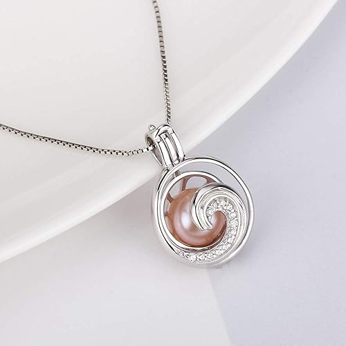 Miniatura 5 de LGSY Colgantes de jaula de plata de ley 925 con forma de jaula para manualidades, collares, pulseras y bisutería, Metal