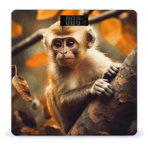 Báscula Digital de Baño con Pantalla LCD de Vidrio Templado miniatura 1