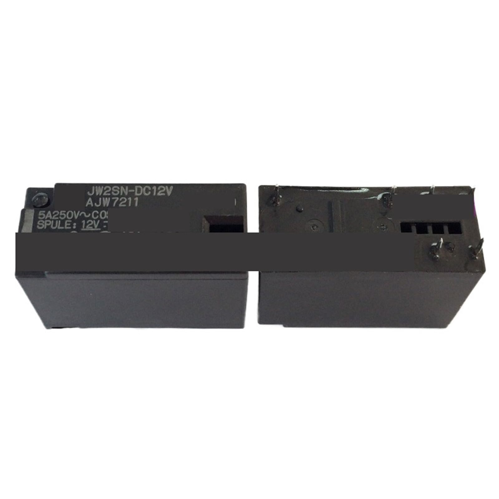 Relais AJW7211 JW2SN-DC12V 8 broches de rechange pour G2R-2-12V 5A