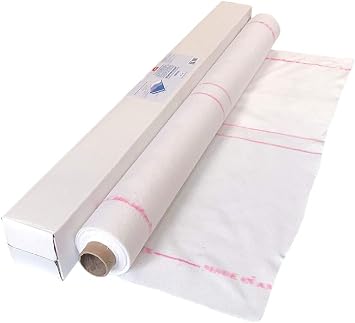 Ames Contouring Roof FabricTM - White, 40x81 Roofing Tool and Fabric Sealer to Reinforce Strength for Roofs - Made in The USA