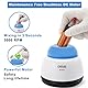 ONiLAB Mini Vortex Mixer mit Touch Funktion, Labor Mischen, Nagellack, Tattoo Tinte, Wimpernklebstoffe und Acrylfarben Mischen, Labor Vortexer für Zentrifugenröhrchen und Teströhrchen, Blau