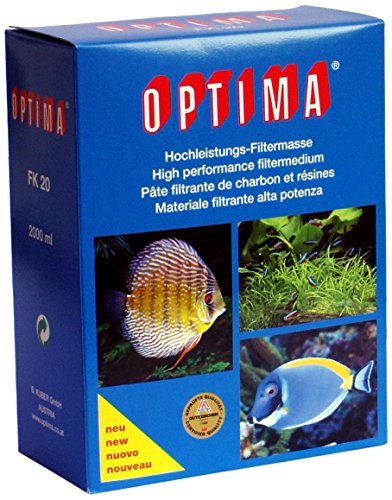 Optima FK20 kolfilter för akvaristik 2 000 ml