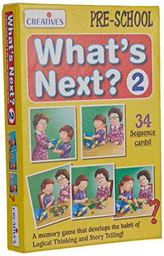Image of Creative Educational Aids P. Ltd. - CRE0995 Let's Find Out What Puzzle (Multi-Color, 54 Pieces)|CRE0686 What's Next - 2 Card Game (Multi-Color, 34 Pieces)|Match N Learn