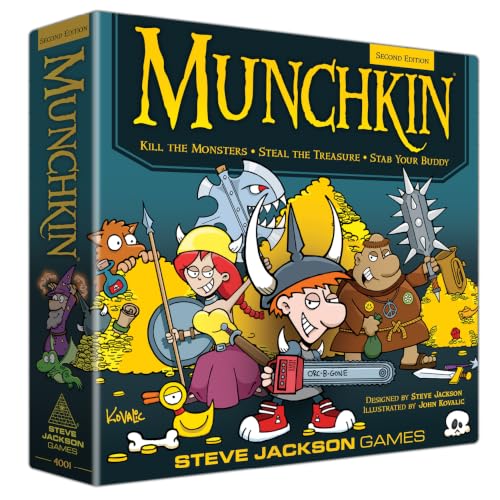 Steve Jackson Games Munchkin Deluxe - Second Edition Jeu de Cartes