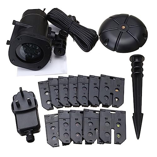 DOITOOL 2 Unidades Luz Do Ponto De Paisagem Luzes Led Do Projetor Lâmpada De Projeção De Natal Proje