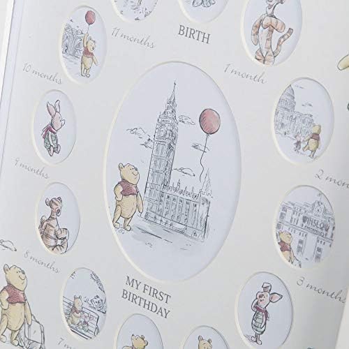 Disney DI500 Christopher Robin Winnie the Pooh My First Year Photo Frame
