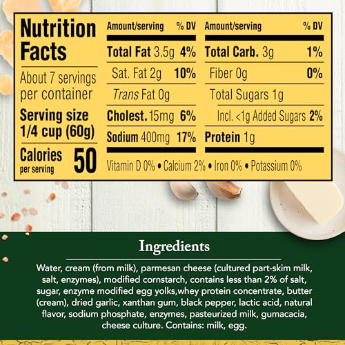 Image of Classico Creamy Alfredo Pasta Sauce (15 oz Jar) (Pack of 2)