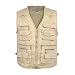 Produktbild Belloo Herren Outdoor Sport Weste mit 16 Taschen, Farbe Khaki, Gr. 5XL(EU: 3XL)