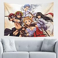 Amazon.co.jp: クイーンズブレイド 用途の広い壁の装飾タペストリー