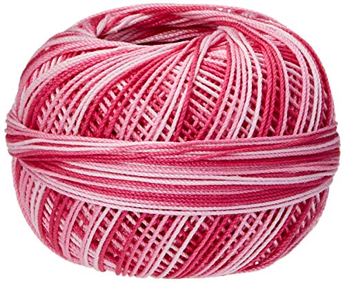 Handy Hands HH10176 Lizbeth Premium Cotton Thread, Pink Blossoms