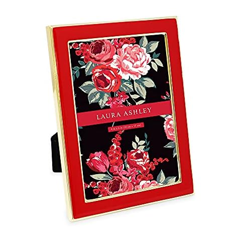 Laura Ashley Red Enamel Picture Frame Cover