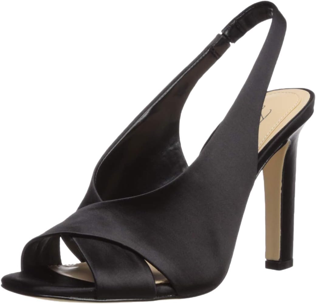 Imagine Vince Camuto Women's Wrennie, Black, 5.5 Medium US