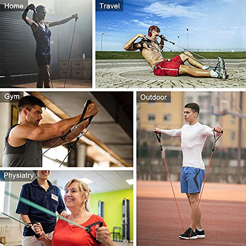 Set di Fasce di Resistenza, Tubi Fitness, Fasce