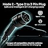 Masterplug EV Charging Cable for Electric and Hybrid Vehicles, 10 Metres, Mode 2, Delay Charging Function, 3 Pin UK Plug to Type 2 Car Charger, Language Options, 2.4kW, EVCM221010-MP2 #2