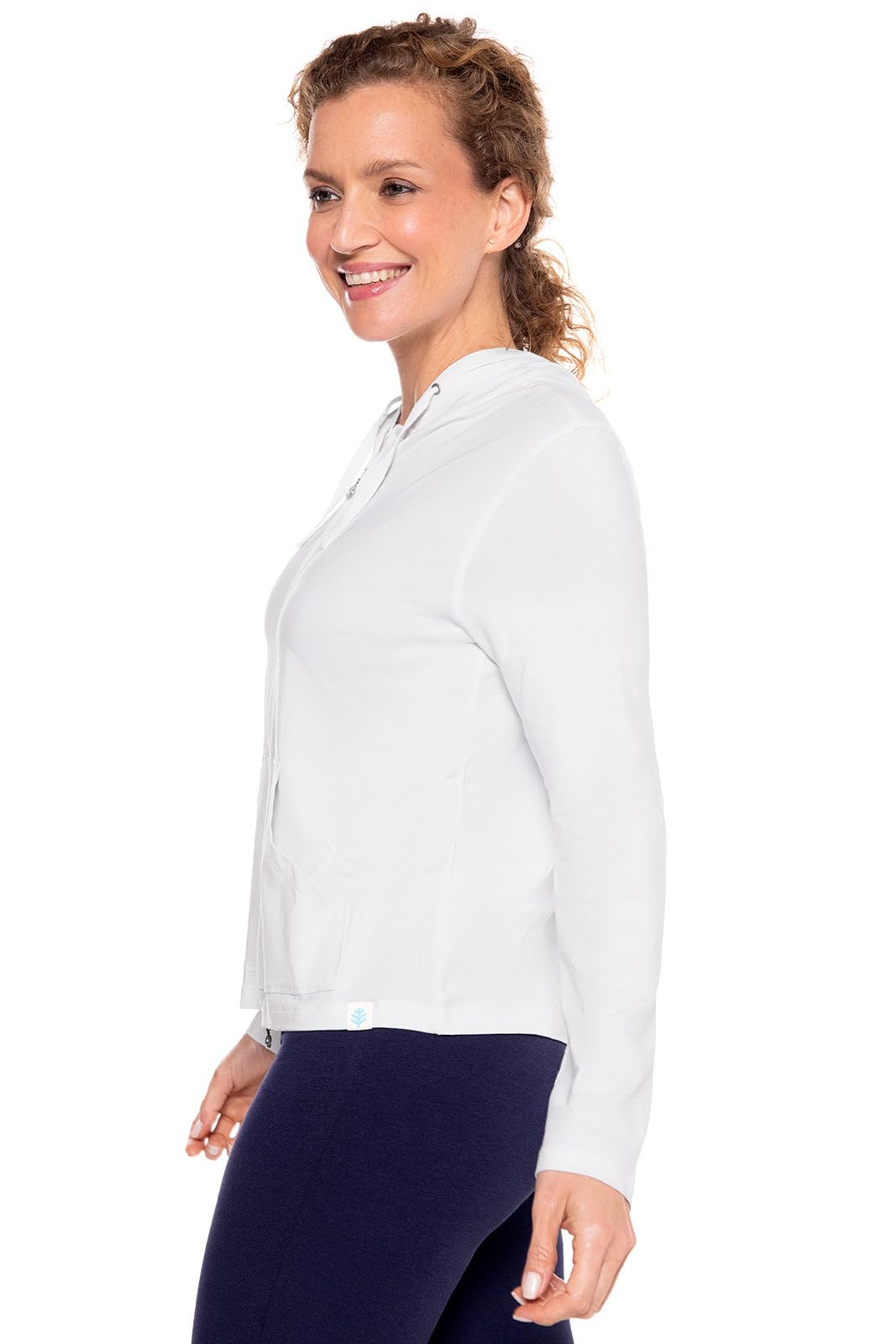 Coolibar Women's Casual Zip-Up Hoodie