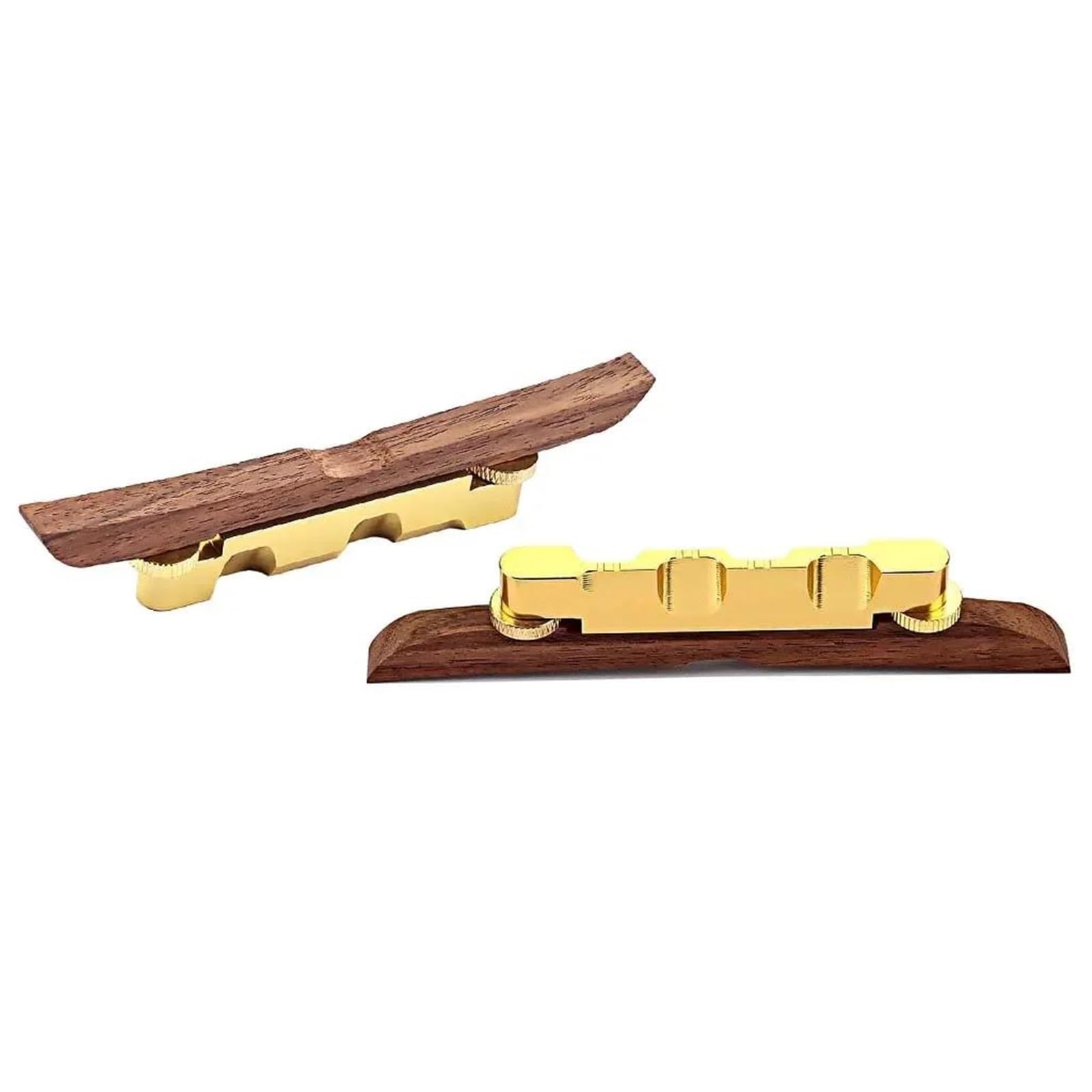 1 Puente Flotante De Metal Y Palisandro Para Guitarra, Perfecto Para Guitarras De Jazz. reemplazo de guitarra puente