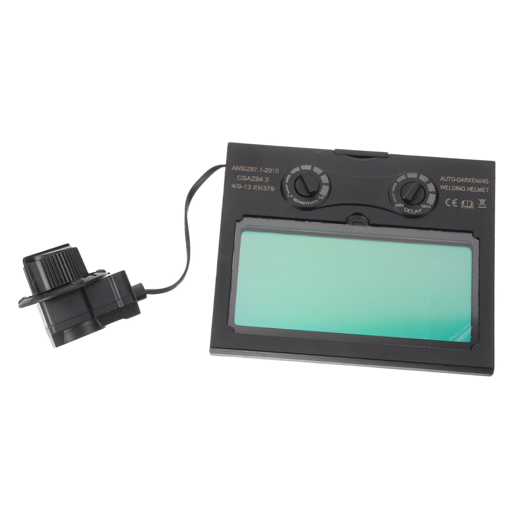 SHINEOFI de Soldadura Oscurecimiento Automático Solar LCD Soldadura Compatible con Casco de Soldador