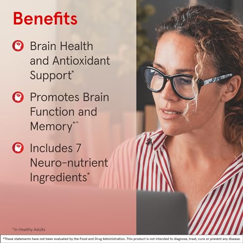 Jarrow Formulas Neuro Optimizer with 7 Neuro-Nutrient Ingredients, Dietary Supplement for Brain Health and Antioxidant Support, 120 Capsules, 30 Day Supply, Pack of 12 - Image 5